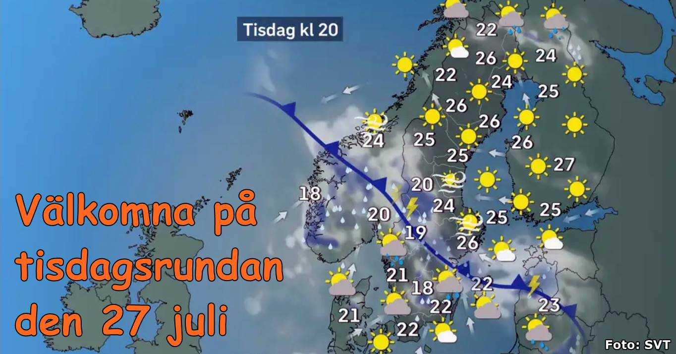 Läs mer om artikeln Välkomna på tisdagsrundan den 27 juli