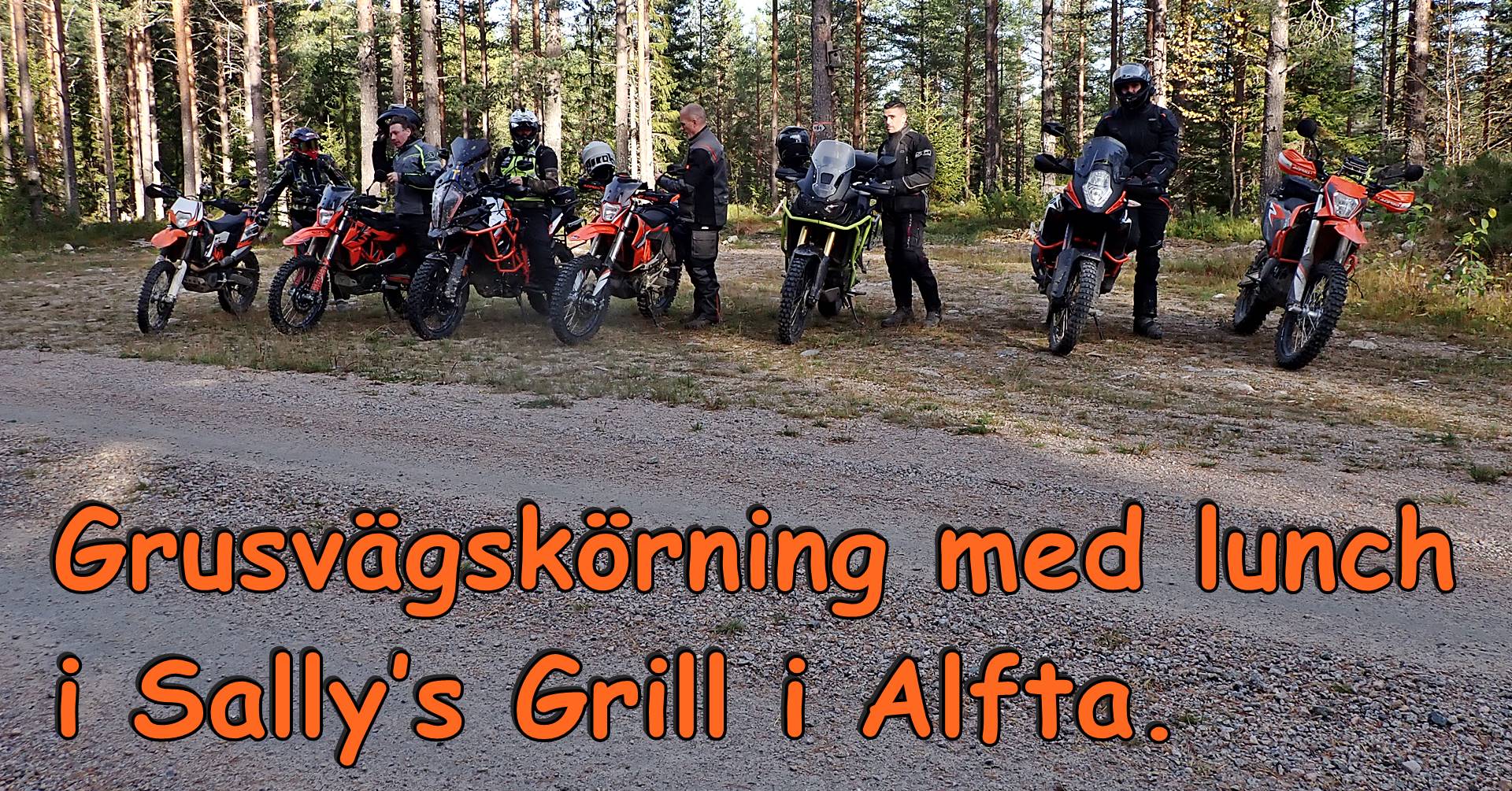 Läs mer om artikeln Grusvägskörning med lunch i Sally’s Grill i Alfta.