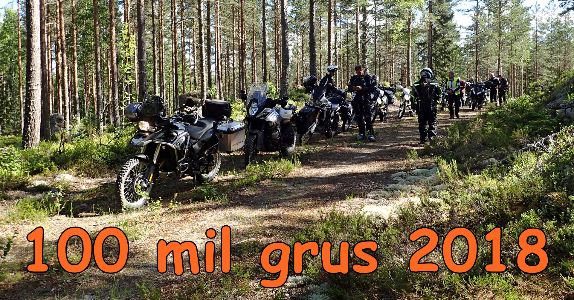 Läs mer om artikeln 100 mil grus 2018 – dag 1