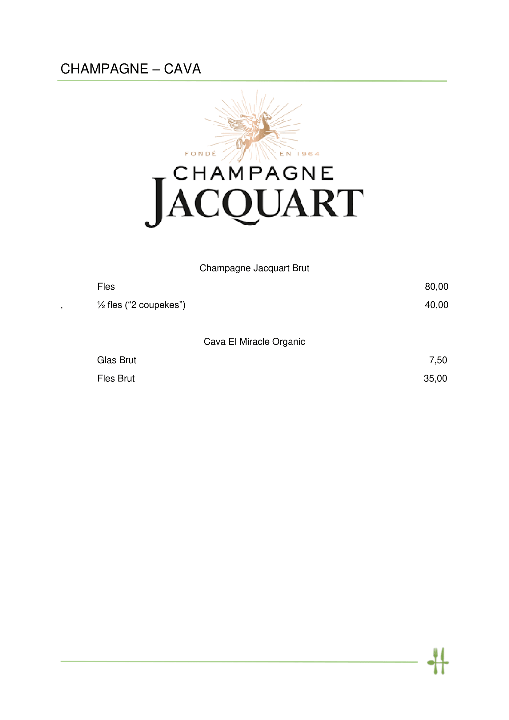 Hole 10 - Food & Drinks -  Jacquart