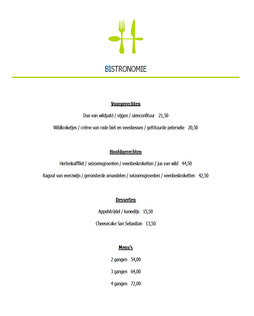 Hole 10 - Food & Drinks - Bistronomie