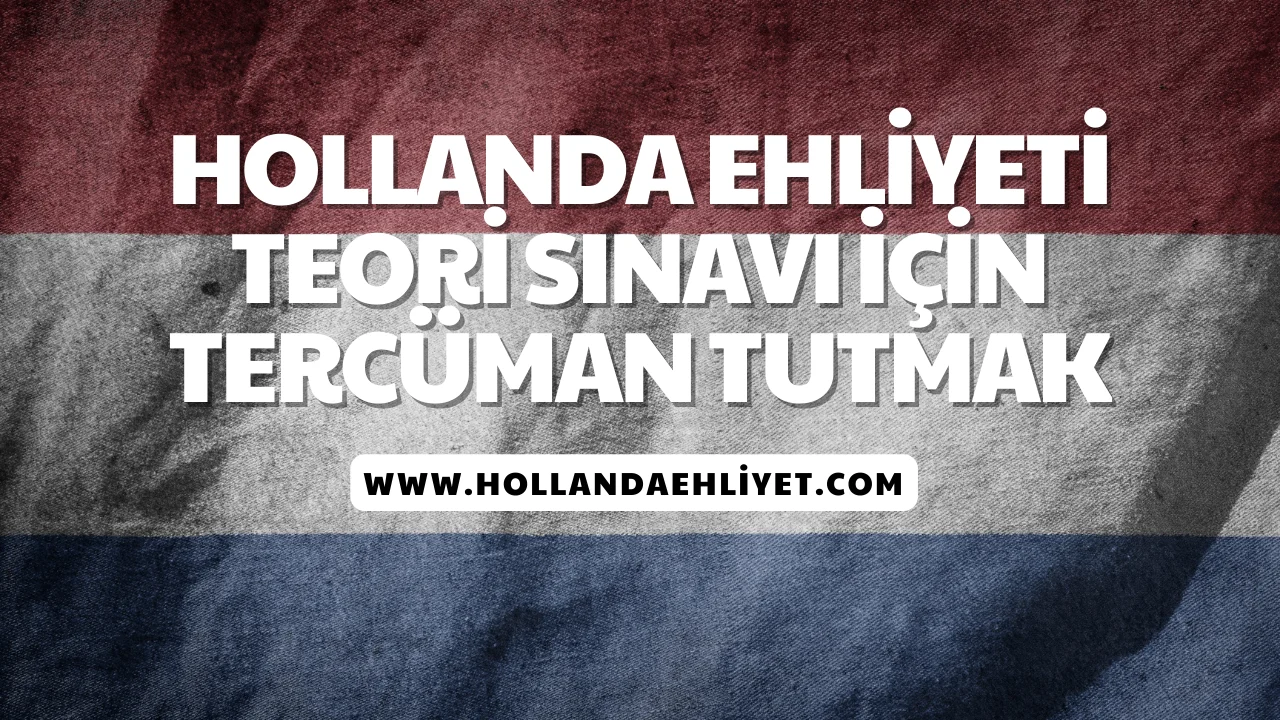 hollanda ehliyet sınavı tercüman