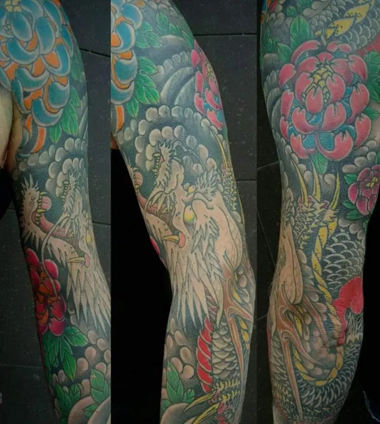 japanse draken tattoo irezumi