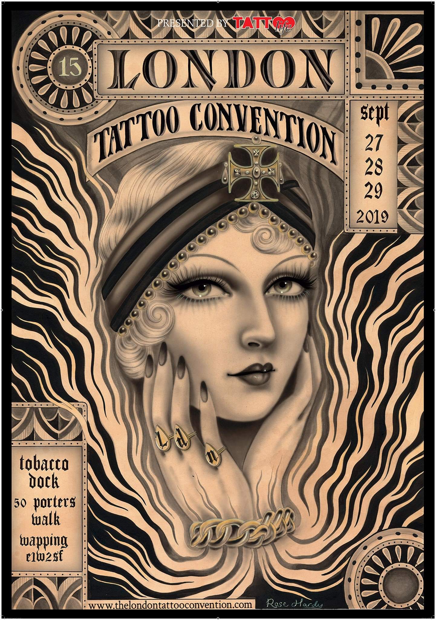 De internationale londen tattoo conventie