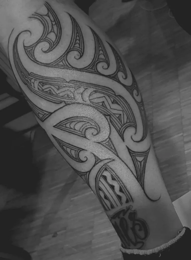 maori been tattoo
