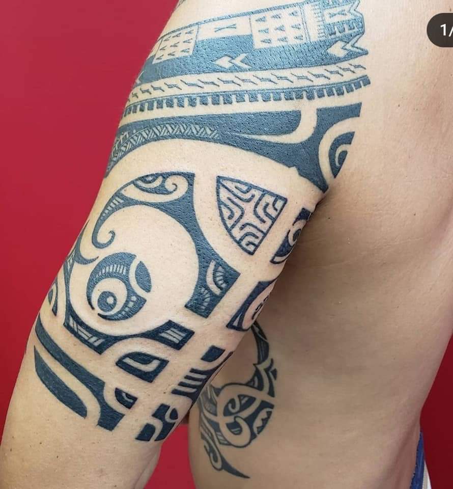 Polynesische tatoeage