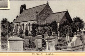 old photo of St Paul's church