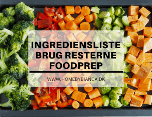 Foodprep - ingrediensliste