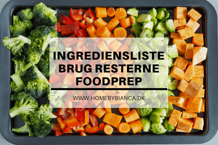 Foodprep - ingrediensliste