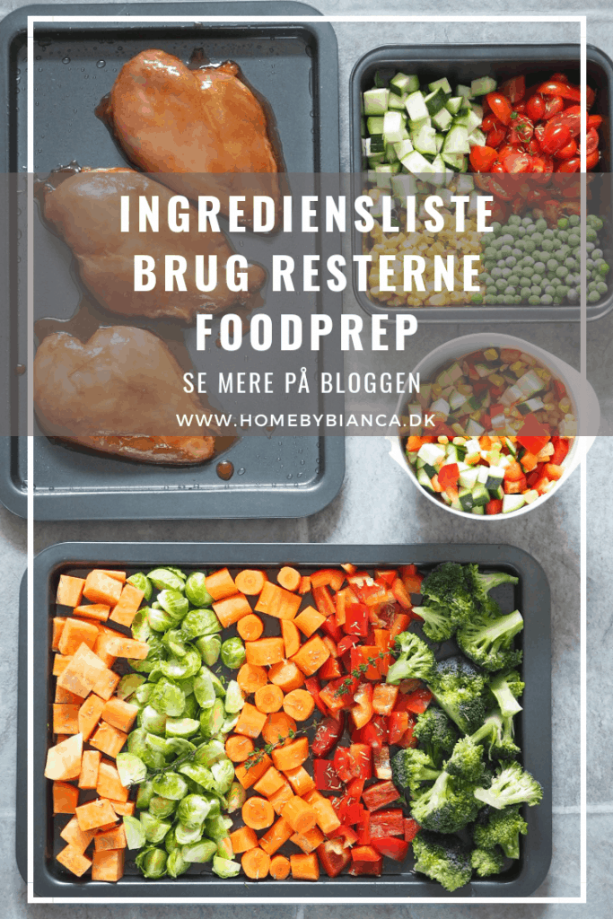 Foodprep - ingrediensliste