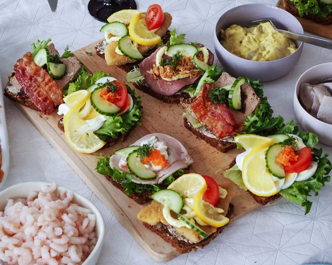 Smørrebrød Recette : Smørrebrød
