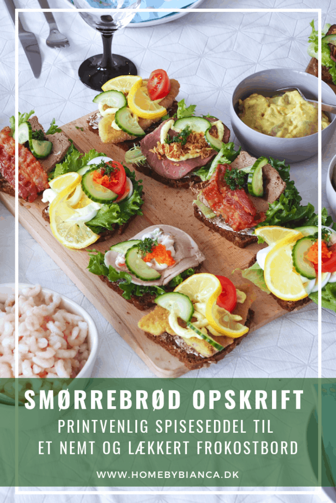 Smørrebrød opskrift