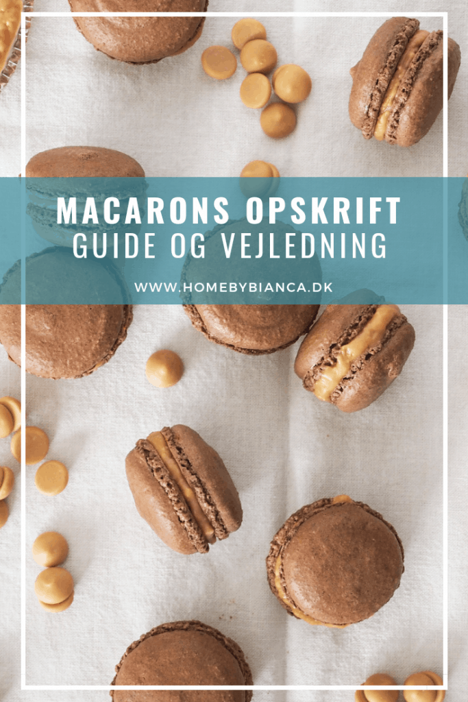 Macarons opskrift, guide og vejledning