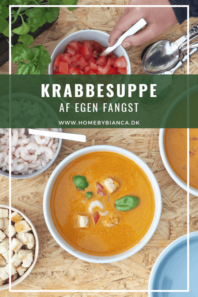 Krabbesuppe af egen fangst