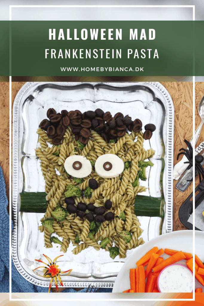 Halloween mad - Frankenstein pasta