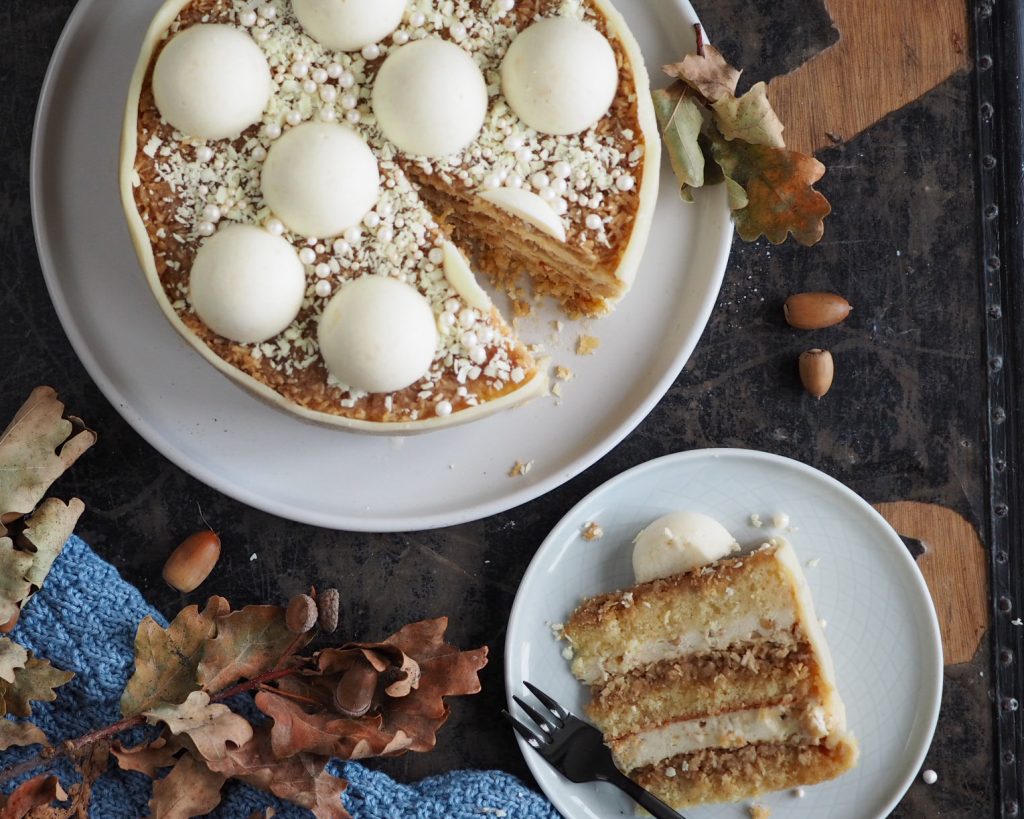 Æbledrøm når gammeldags æblekage møder drømmekage