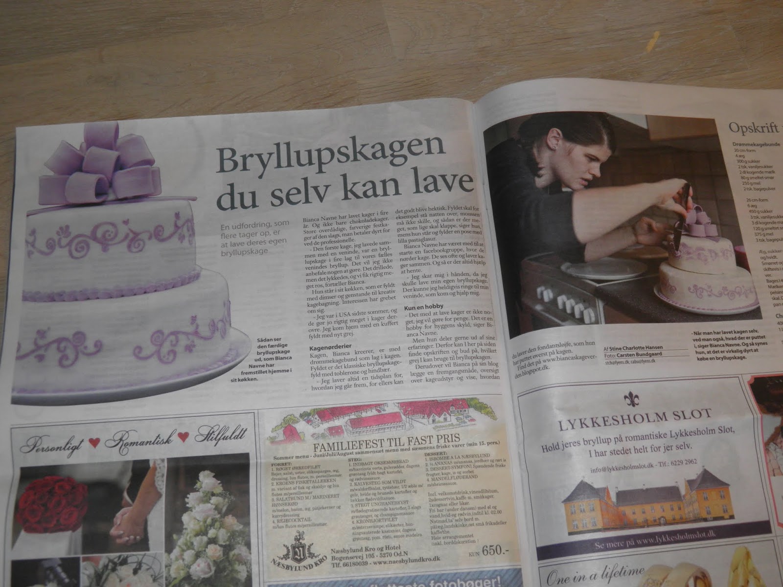 Kage med fondant overtræk - se her hvordan du gør - Home by Bianca