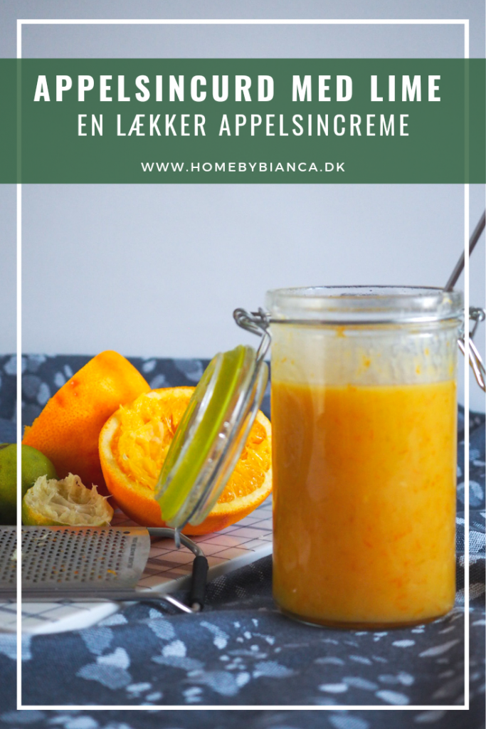 Appelsincurd appelsincreme opskrift