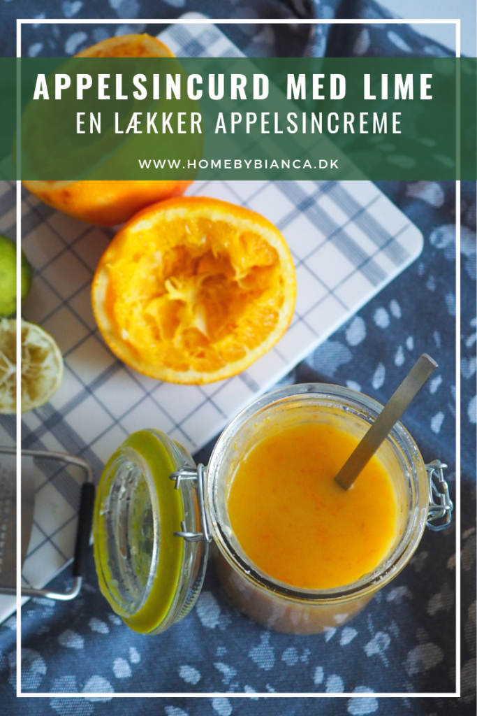 Appelsincurd appelsincreme opskrift