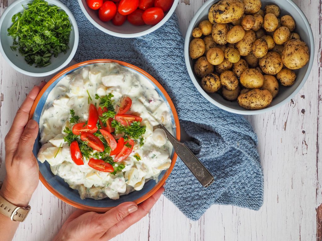 Hjemmelavet kartoffelsalat opskrift