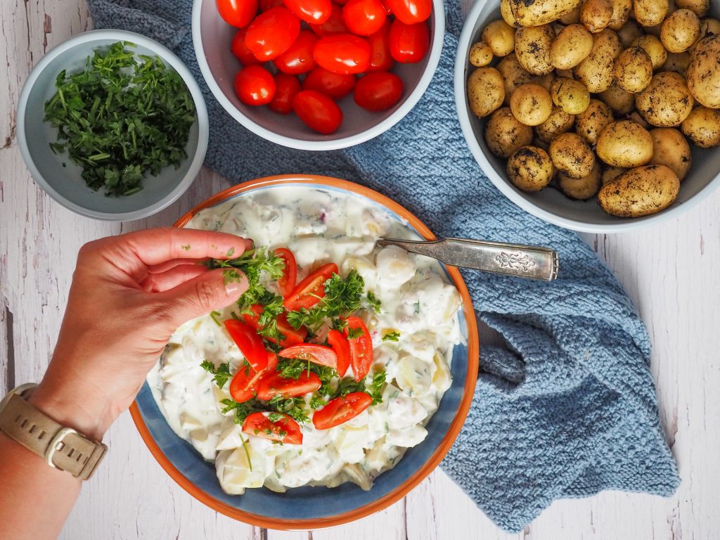 Hjemmelavet kartoffelsalat opskrift