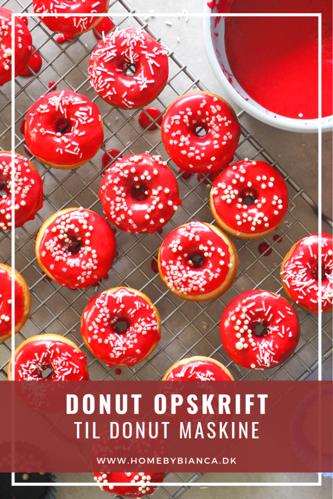 Donut opskrift til donut maskine