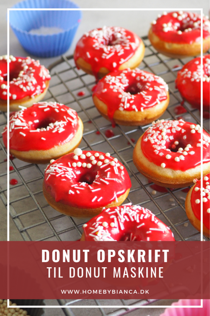 Donut opskrift til donut maskine