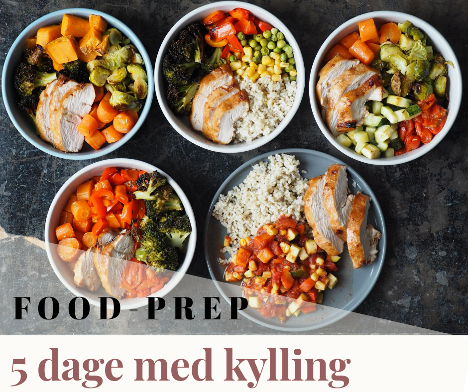 Meal prep opskrifter - 5 dage med kylling