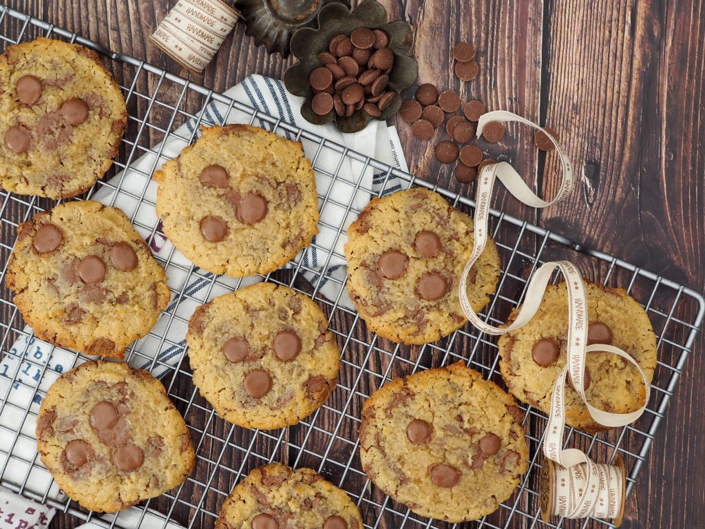 Cookies med chokolade opskrift