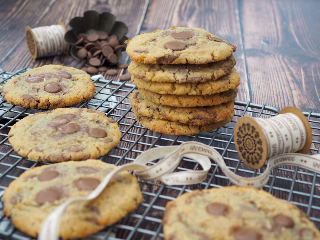 Cookies med chokolade opskrift