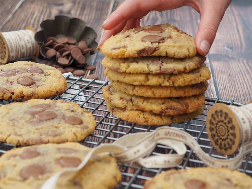 Cookies med chokolade opskrift