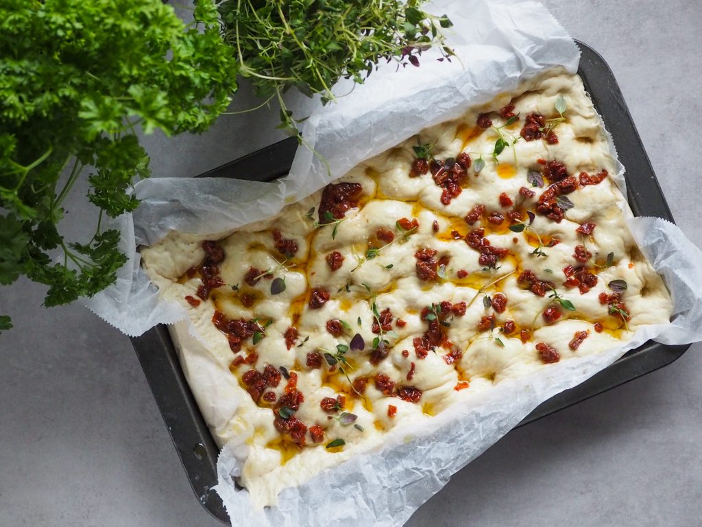 Focaccia brød opskrift