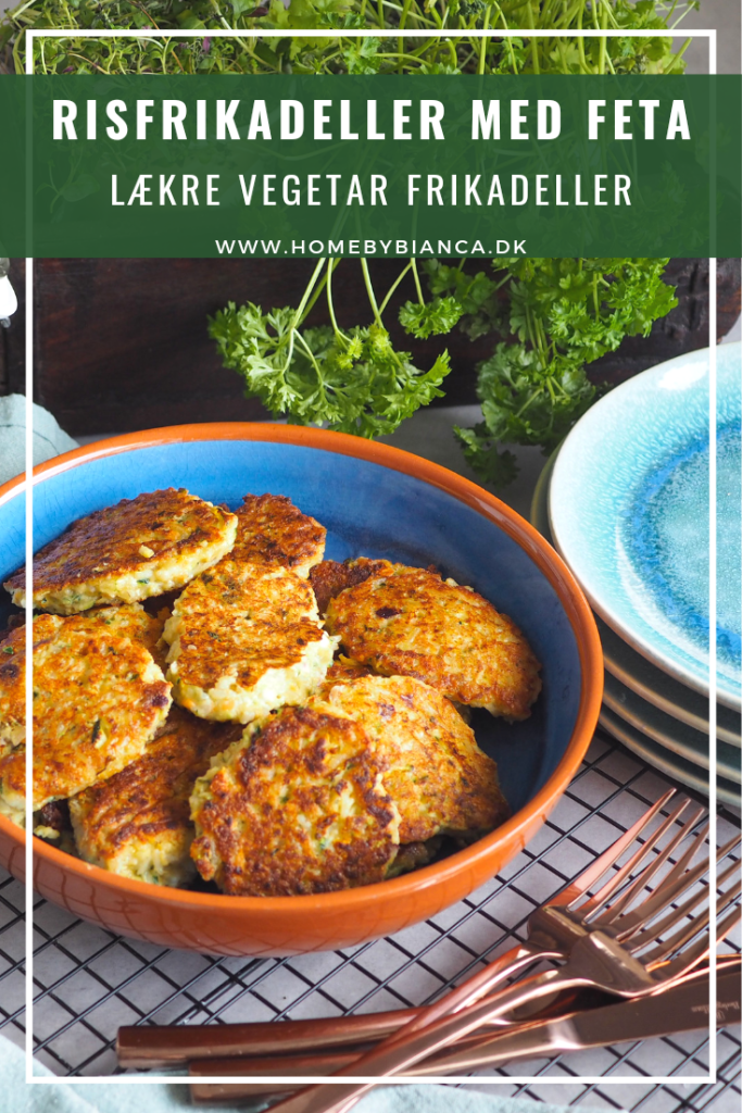 Risfrikadeller med feta opskrift