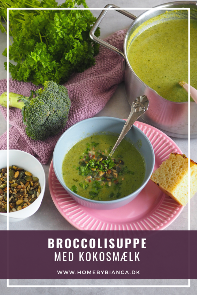 Broccolisuppe med kokosmælk opskrift