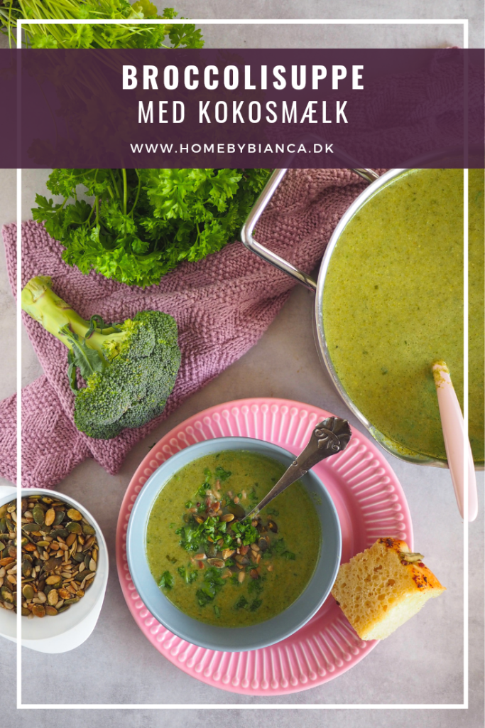 Broccolisuppe med kokosmælk opskrift