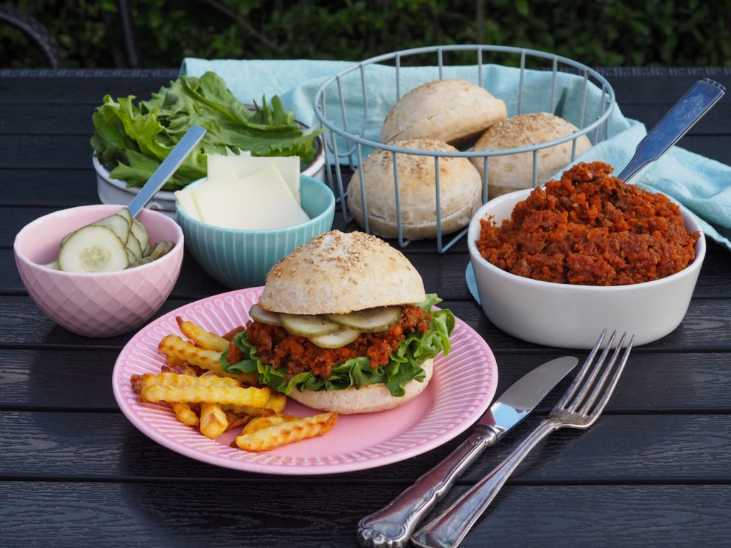 Sloppy Joe burger opskrift