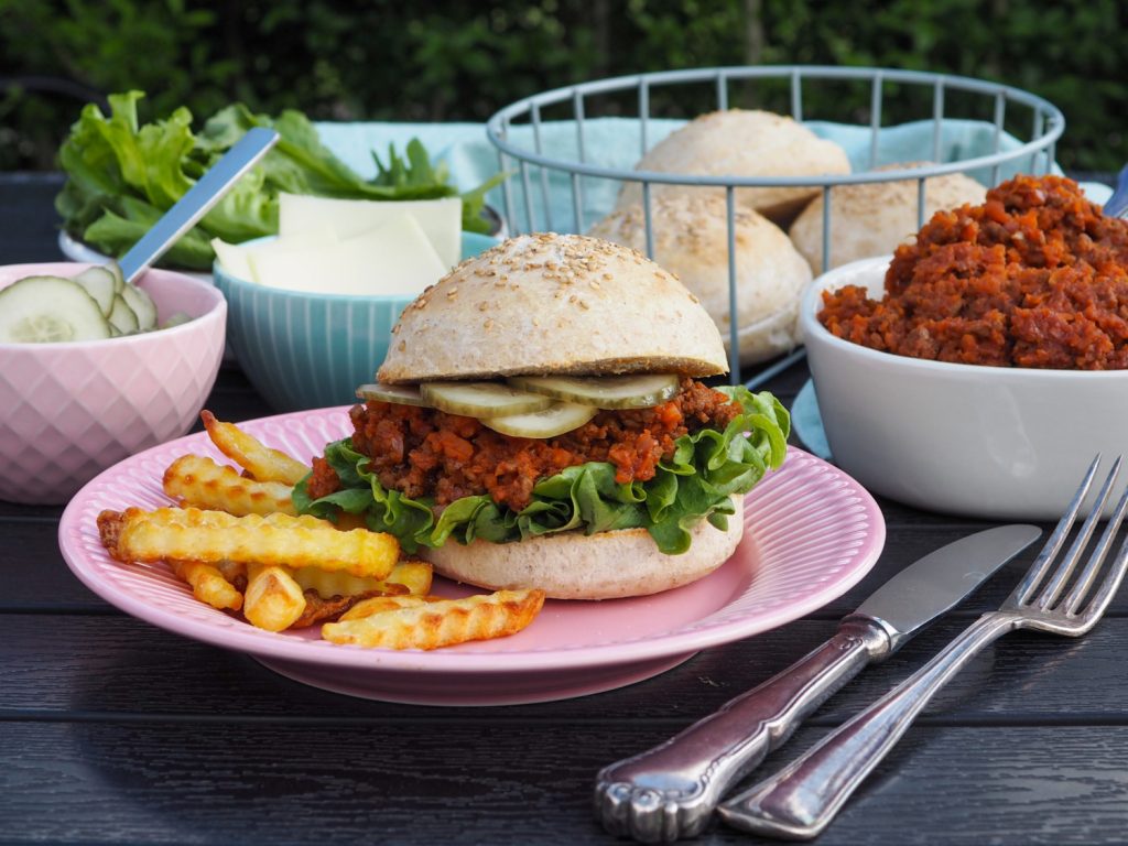 Sloppy Joe burger opskrift