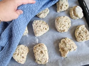 Glutenfrie boller med squash