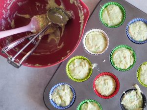 Vanilje muffins med krymmel