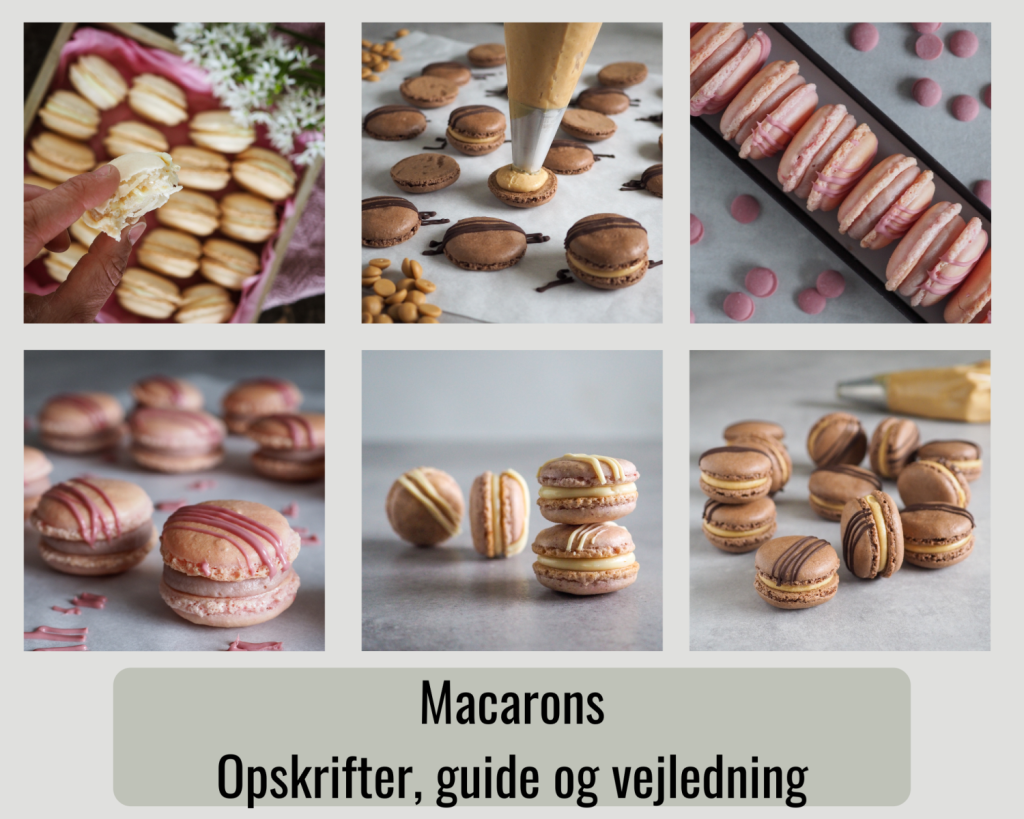 Macarons opskrift, guide og vejledning