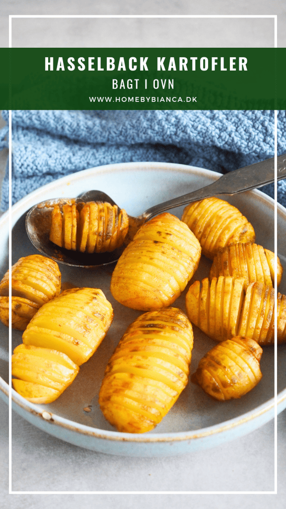 Hasselback kartofler i ovn