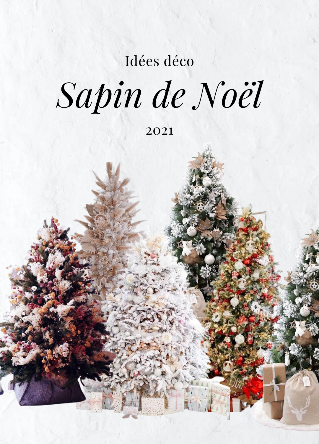 Idées déco sapin de Noël 2021 – Home Inspiration by Manon Thonnard