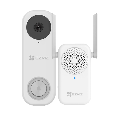 EZVIZ 2MP Wi-Fi VIdeo Doorbell & Chime EZVIZ 2MP Wi-Fi VIdeo Doorbell & Chime
