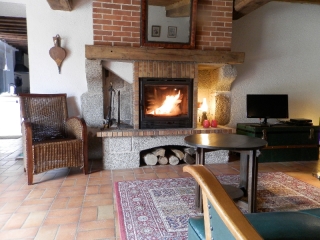 fire place living room