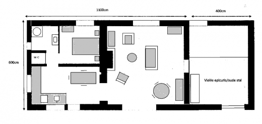 Plattegrond gite.