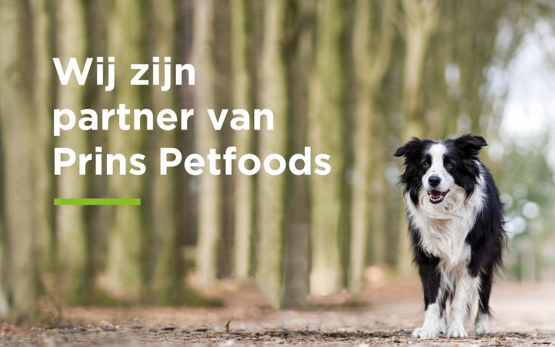 Wij zijn partner van Prins Petfoods geworden!