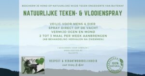 Natuurlijke teken- en vlooienspray 500 ml Keetjes