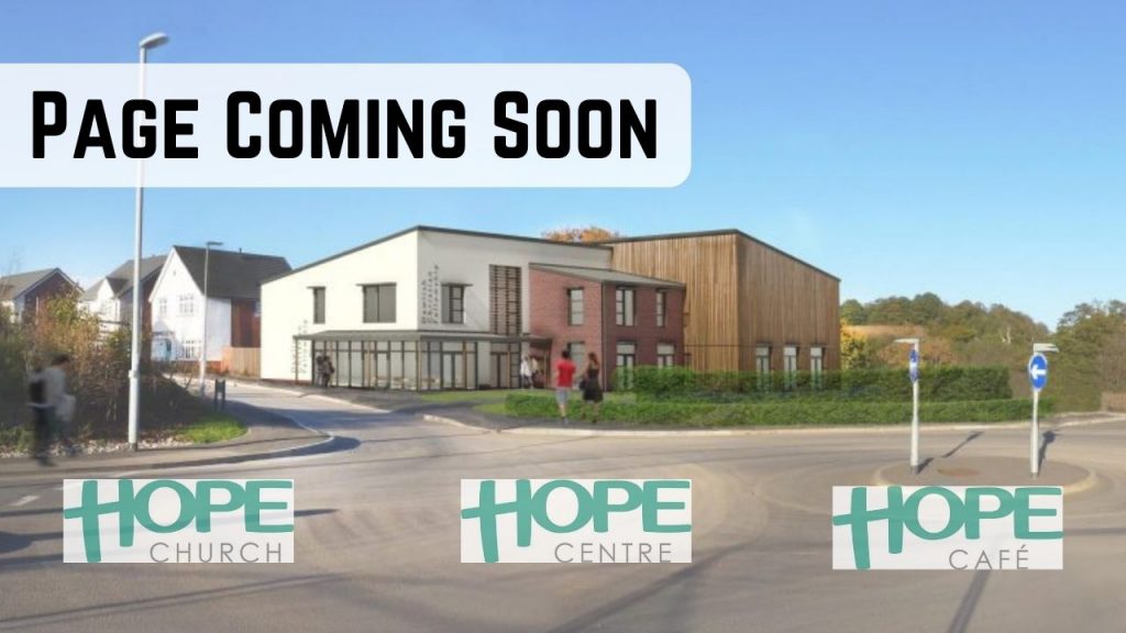 Hope Church Dawlish is opening soon