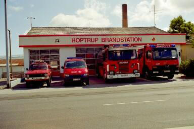 Værnets historie Hoptrup Brand