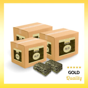 Gold Nori Per 3 dozen (Half-cut) incl BTW